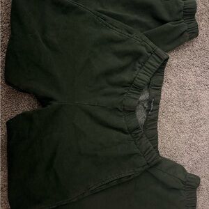 Brandy Melville Dark Green Joggers
